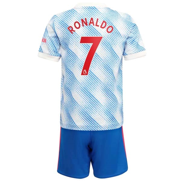 Camiseta Manchester United NO.7 Ronaldo 2ª Kit Niño 2021 2022